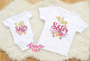 Newborn Girl Coming Home Outfit | Glitter Sister Set
