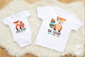 Big Sister Announcement | Cute Fox Shirts
